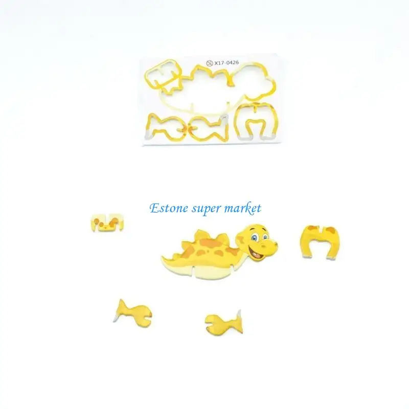 090B 54 ชิ้นปริศนาไดโนเสาร์ 3 มิติสำหรับผู้ใหญ่ครอบครัวและเด็กอายุ 3 ปีขึ้นไป