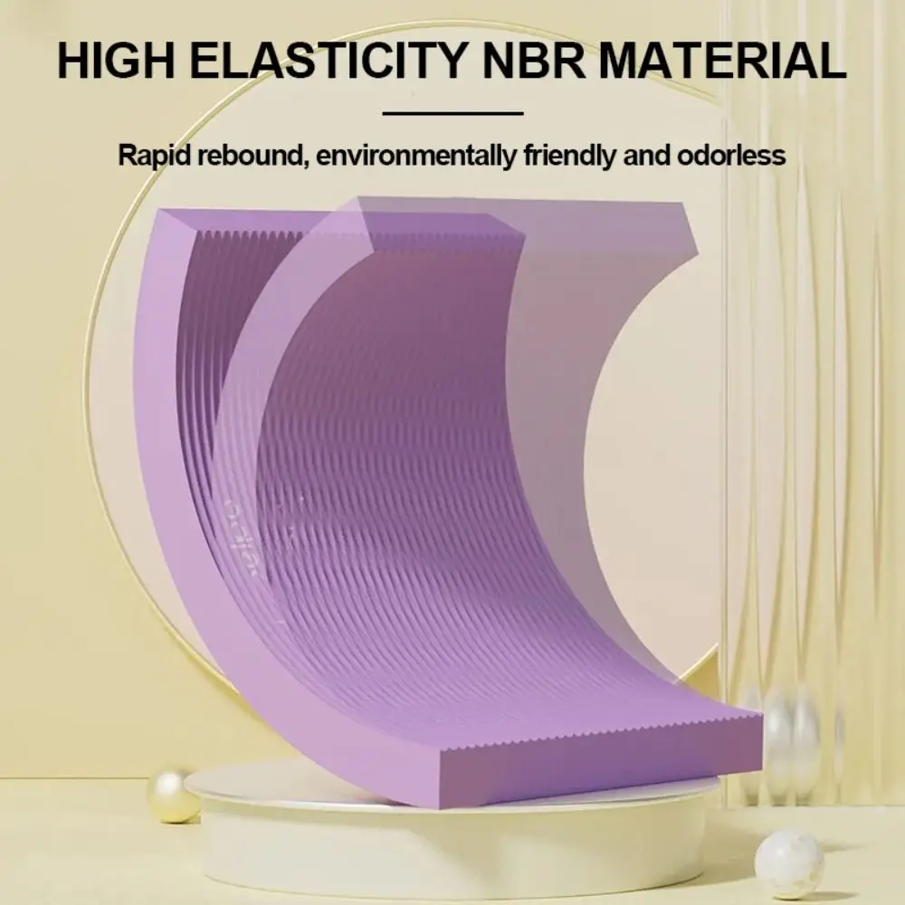 NBR وسادة التوازن وسادة الركوع عالية الكثافة اليوغا TPE حصيرة اليوغا وسادة اللياقة البدنية مجلس دعم التوازن وسادة دائم اليوغا حصيرة #3