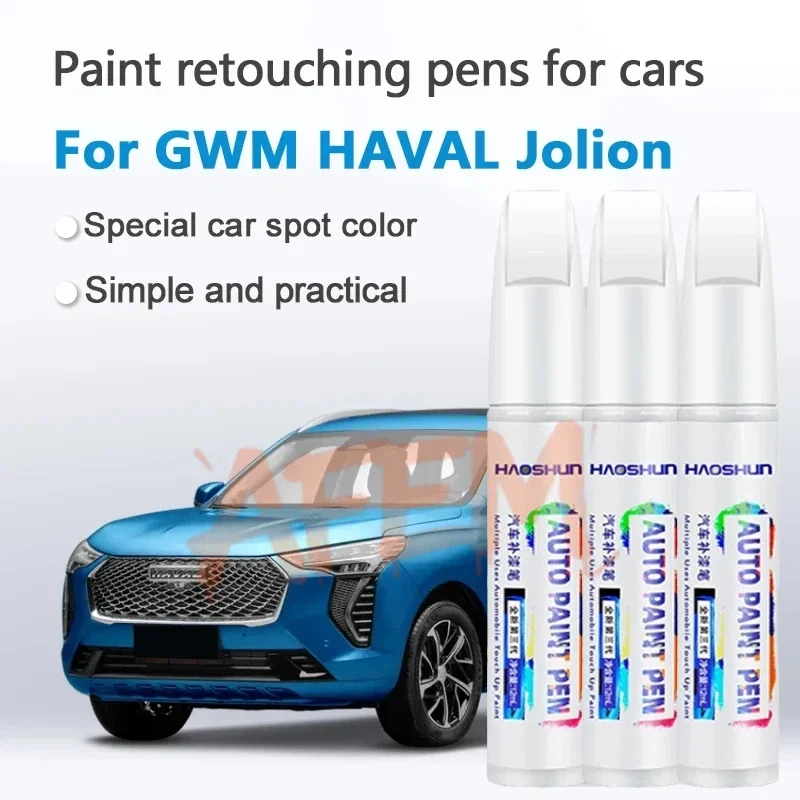 For GWM Haval Jolion Special Touch-Up Paint Pen Clear Coat Paint Pen Factory Original Paint Surface Scratch Repair Black 8T