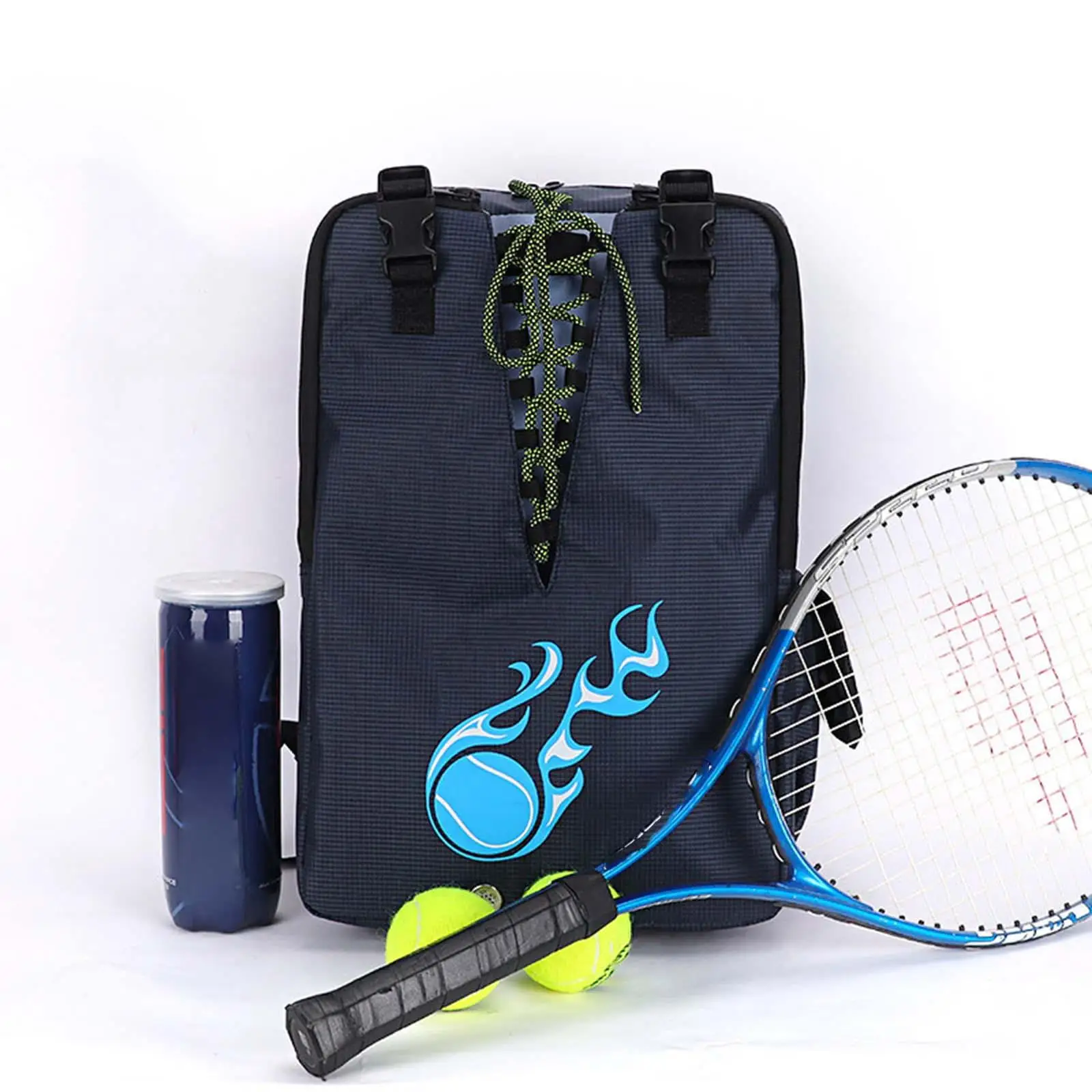 

Tennis Bag Large Badminton Backpack for Squash Badminton Pickleball Paddles