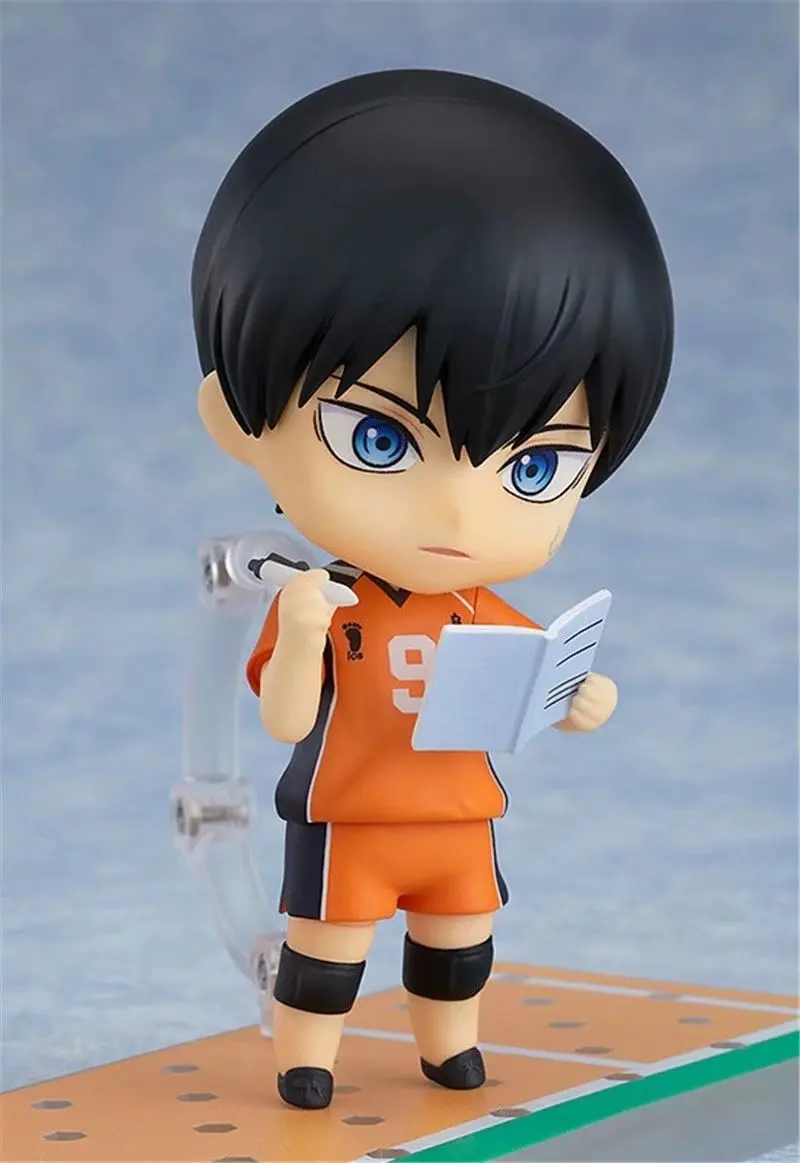 10CM Anime Haikyuu Tobio Kageyama Q Wersja kawaii Wspólne wymienne figurki PVC Model Statuetka Dekoracja biurka Zabawka Prezenty w pudełku