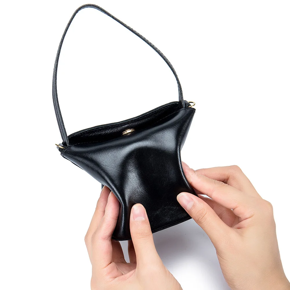 Alirattan Bags for Women 2024 New Portable Bucket Zero Wallet Earphone Bag Portable Mini Coin Bag