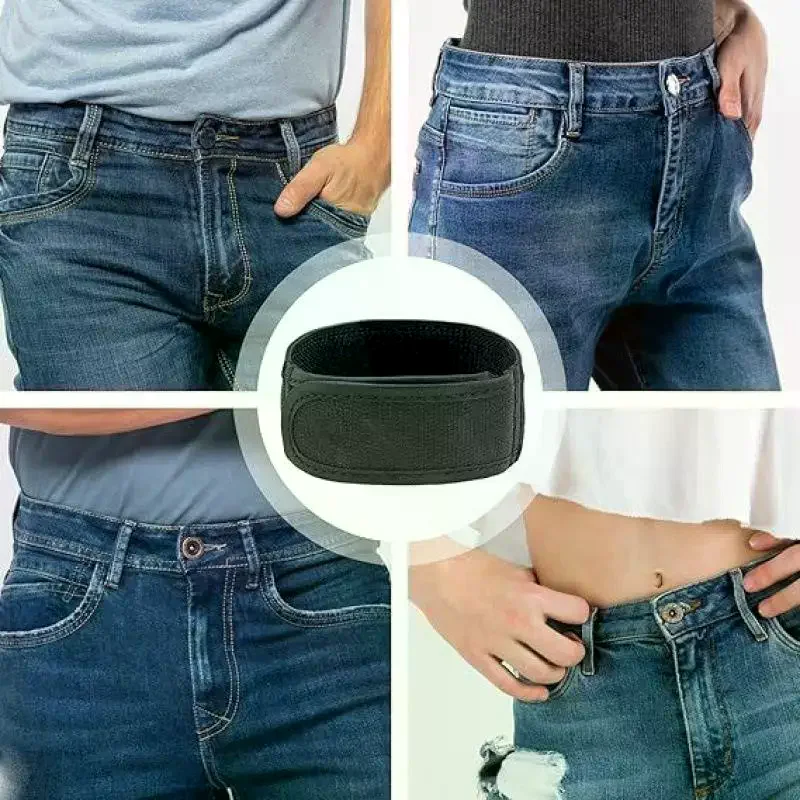 Unisex No-Buckle Elastic Belt With Adjustable Invisible Elastic Belt For Casual And Versatile Use Convenient Belt