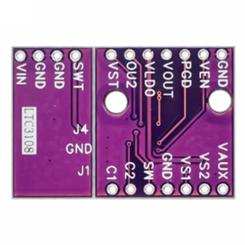 PTST 3X LTC3108 -1 Ultralow Voltage Step-Up Converter And Power Manager Voltage Boost Converter Development Board