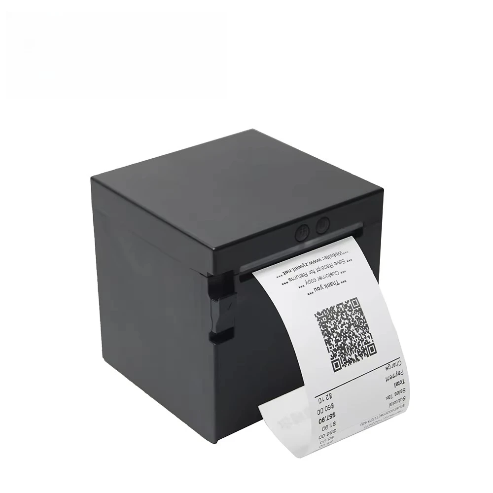 Direct Thermal Paper Rolls 80x80 mm Receipt Printer ZYWELL ZY-H861 Restaurant WIFI Pos Printer