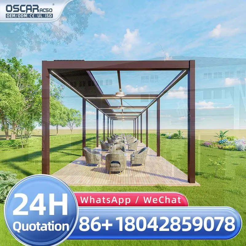 DualColor Aluminum Light Gazebo Waterproof TwoTone Design for Summer Garden Beach Backyard Use Childhood Joy Sweet Escape pergol