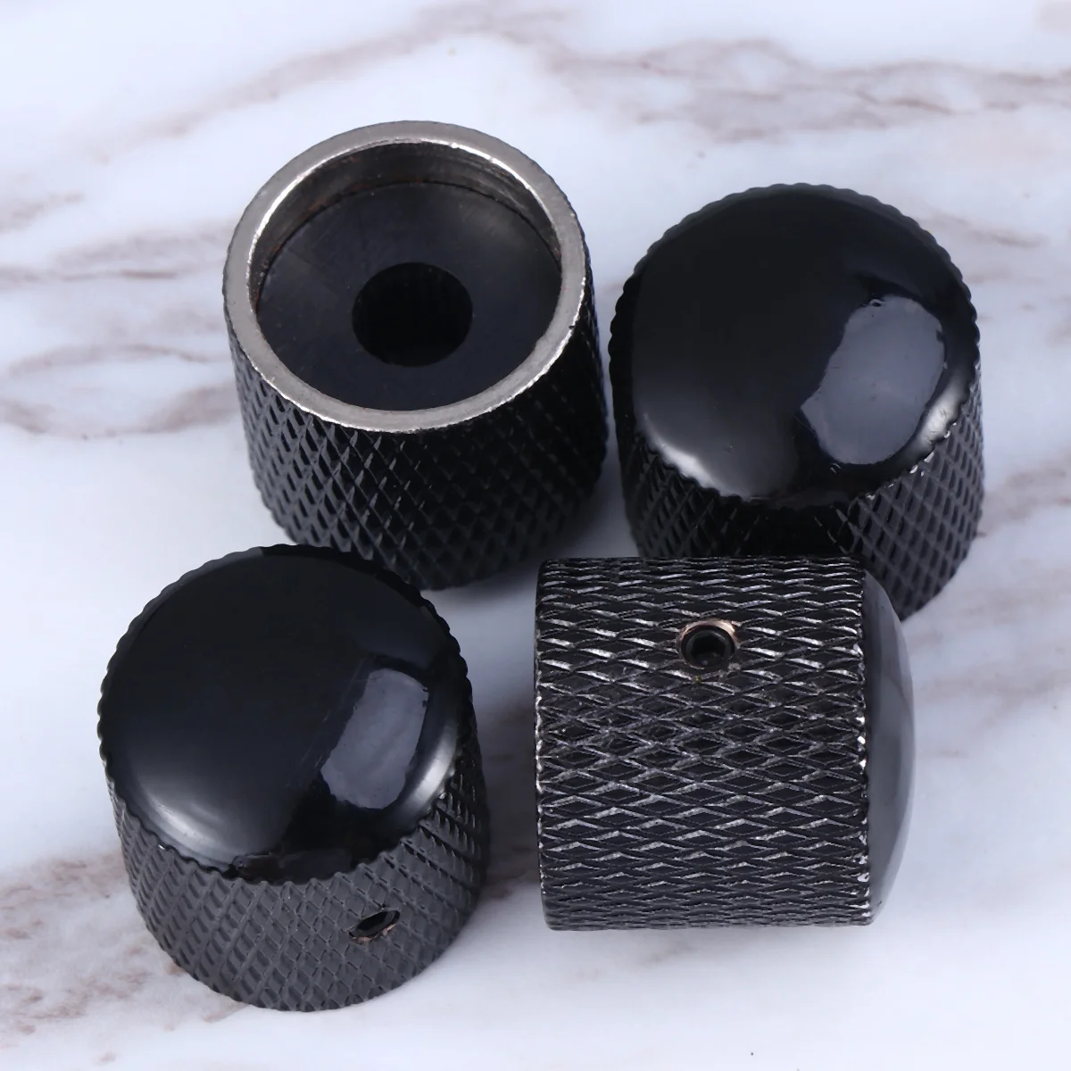 

Electric guitar knobs Bronze guitar knobs Bronze dome guitar knobs Electric guitar knobs with wrench