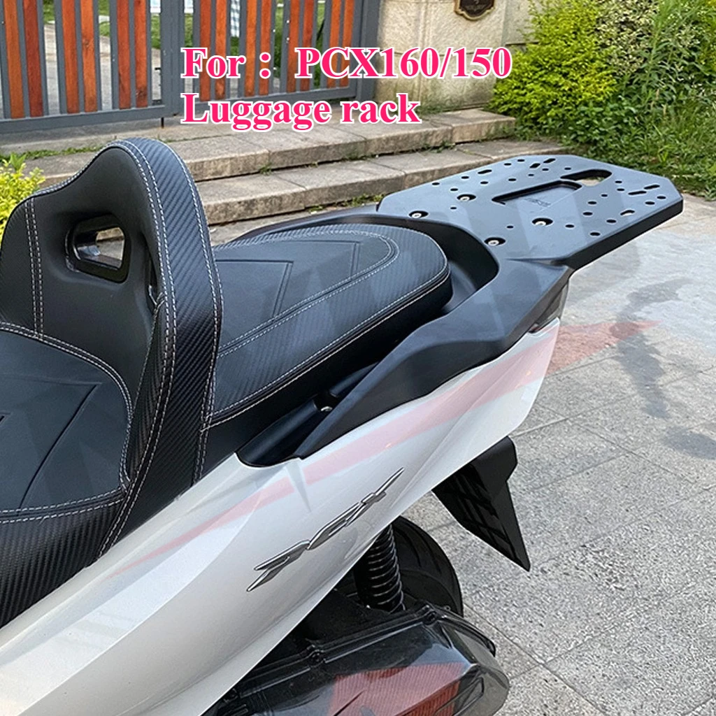 

Подходит для мотоцикла 21-23 Pcx160 Pcx150 Pcx 125, модифицированная задняя полка из алюминиевого сплава, багажник, аксессуары для мотоциклов