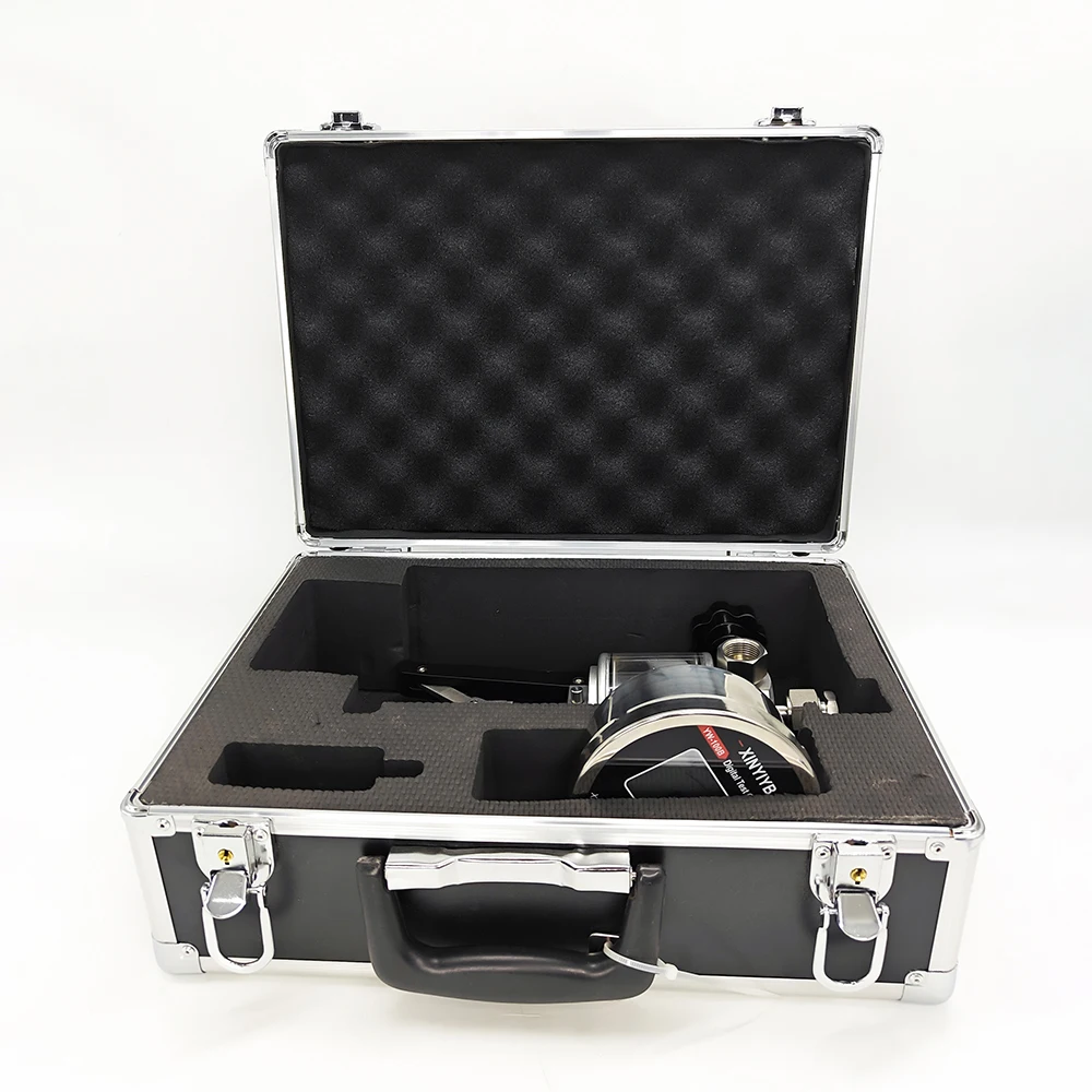 Portable Hydraulic Hand Pressure Tester Handheld 0~70MPa Hydraulic Pump Pressure Gauge Calibrator