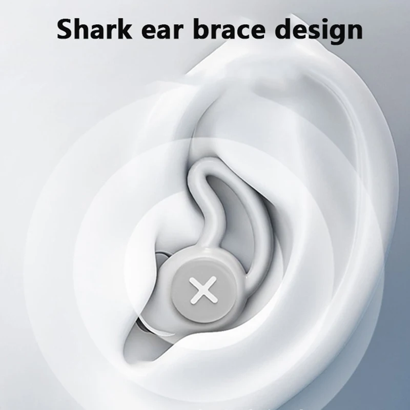 

Silicone Earplugs Waterproof Anti Noise for Swimming Sleeping Diving Surf Soft Comfort Noise-Cancelling Ear Protector