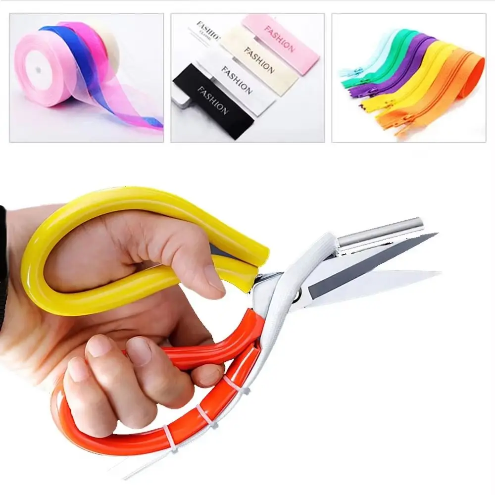 Temperature Adjustable Electric Heating Fabric Scissors Built-In Heating Tube Temperature Adjustable Scissors