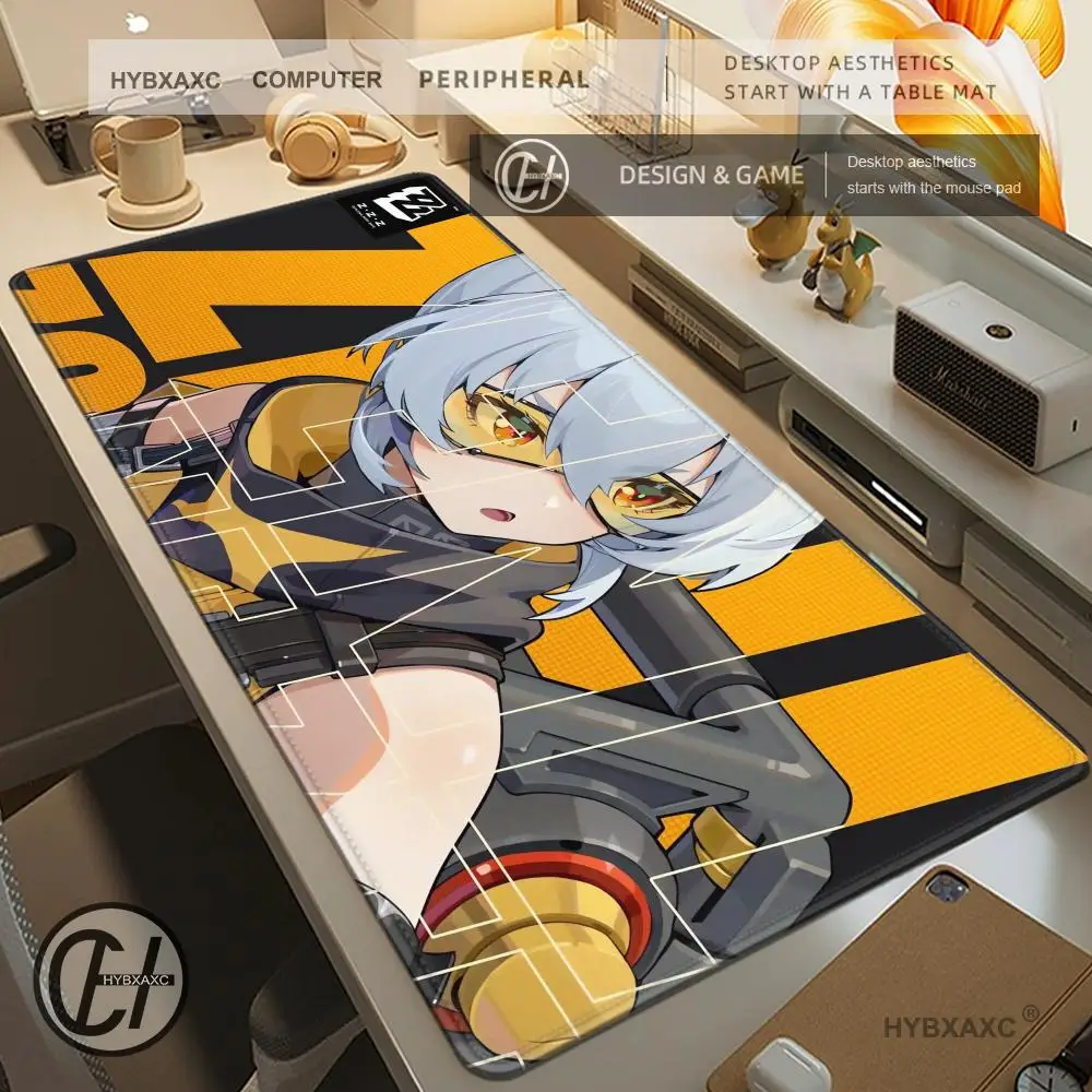 

Zenless Zone Zero Mousepad Large Gaming Compute Gamer PC Keyboard Mouse Mat 900x400x3mm XXL HYBXAXC Mousepad