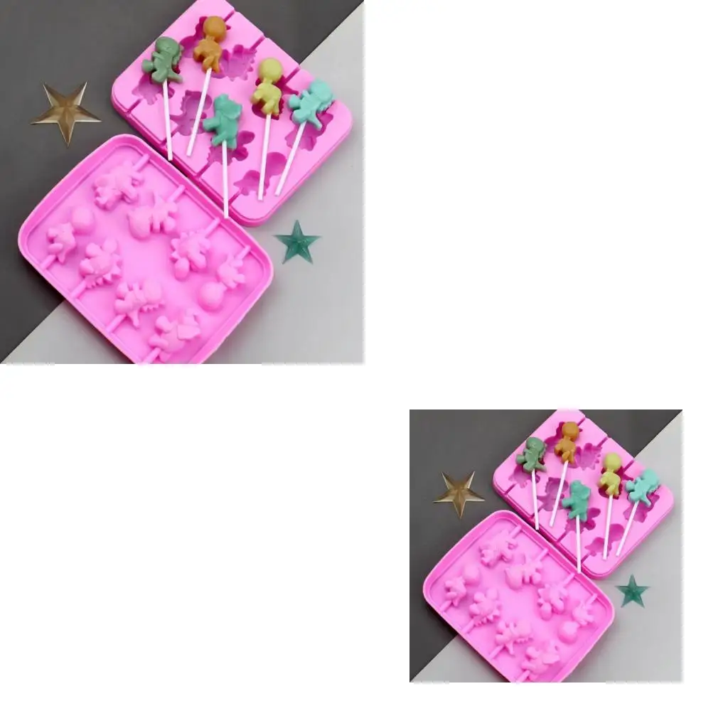 DIY Candy Mold Dinosaur Paste Mould Children Christmas Gift Home