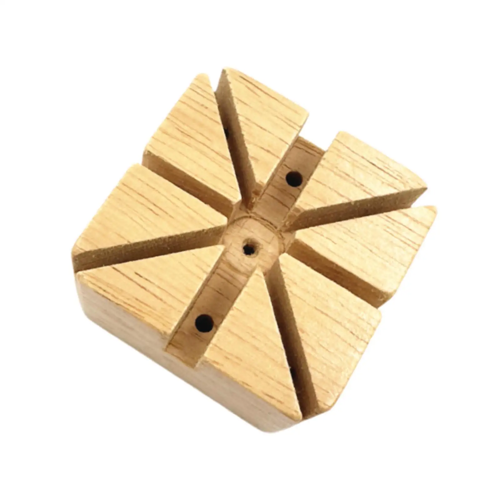 Watchmaker Repair Wooden Watch Holder Block for Watch Strap Band Bracelet Link Removal Tool