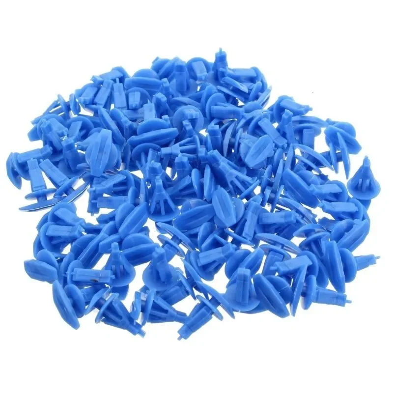 

100Pcs Nylon Retainer Clips Weatherstrip Retainer Weatherstrip Fixing Clip Car Door Weatherstrip Fixer 5mm Hole For Nissan