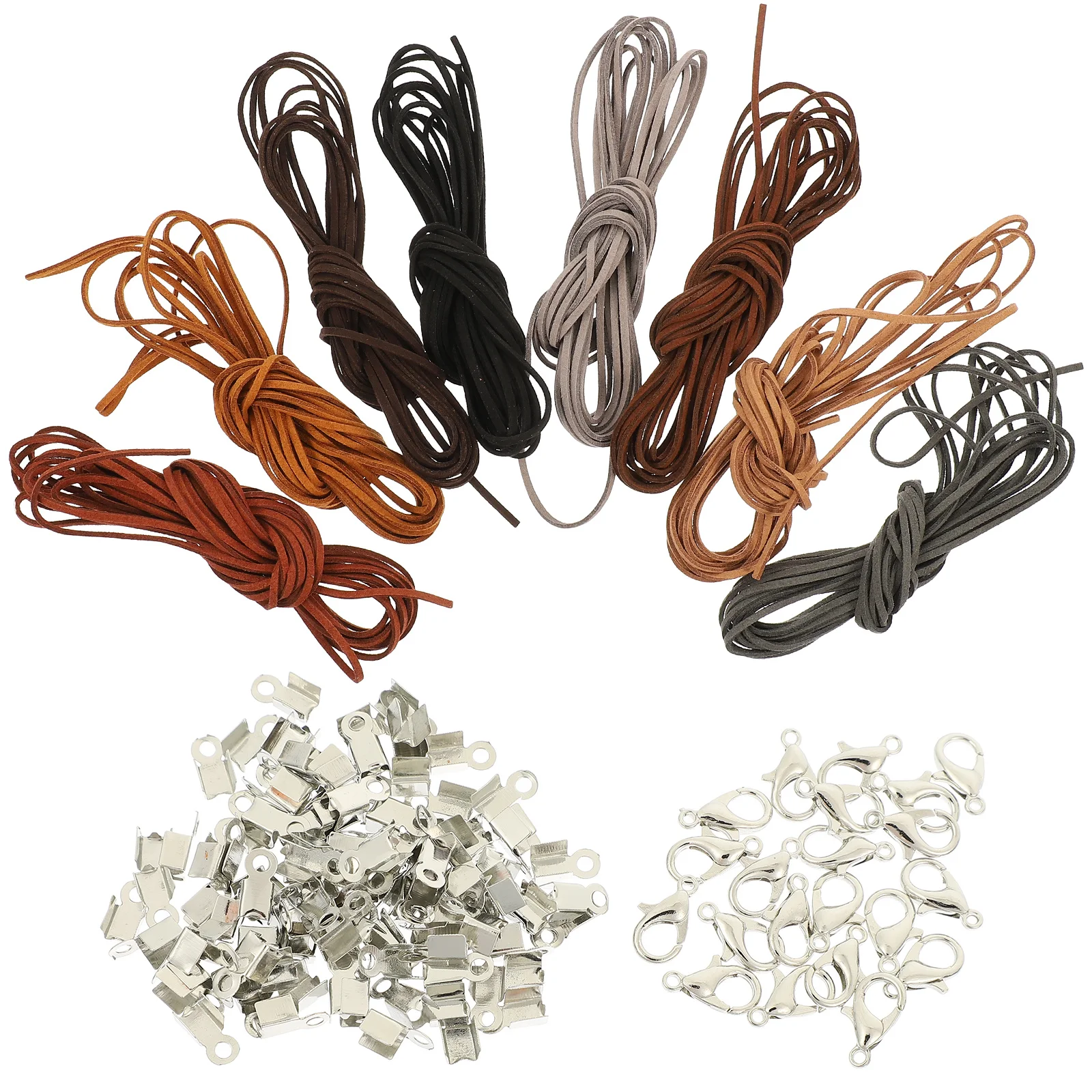 

Винтажный комплект аксессуаров «сделай сам», замшевое ожерелье, кулон, шнур, тонкое производство, гладкая поверхность, подарок на выбор, широкое применение, ювелирные изделия «сделай сам»