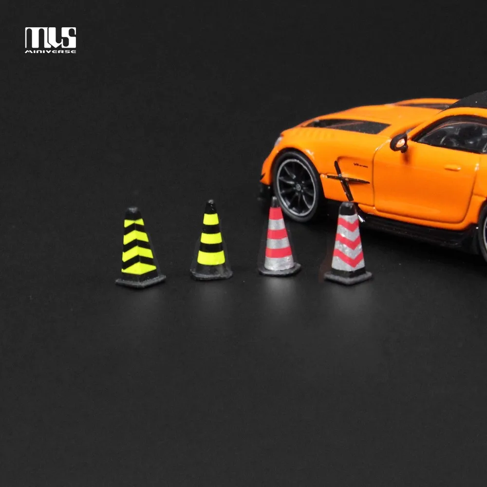 mvs-1-64-cena-em-miniatura-pequeno-acessorio-roadblock-ice-cream-cone