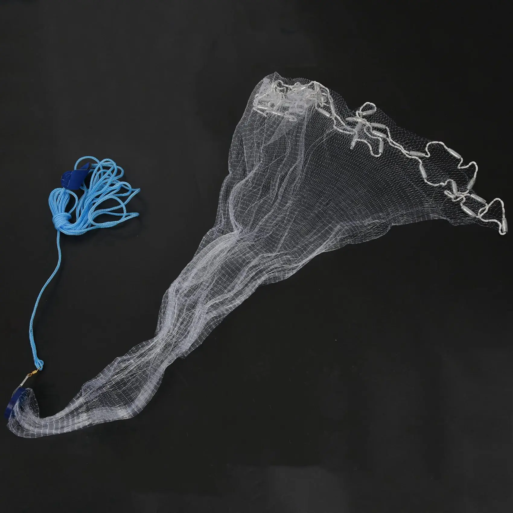 ablb-2pcs-8-pies-24-m-red-de-pesca-cebo-facil-lanzamiento-fundido-a-mano-3-4-pulgadas-malla-de-nailon-fuerte-plomo