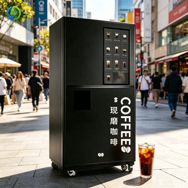 Automatic Coffee Vending Machine User-Friendly Versatile Space-Saving Premium Coffee Vending Machine FL Customized