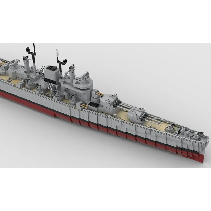 MOC-37873 Ocean Iconic Cruiser Military Large Transport Cruise Ship Model 4053 Parts Custom Adult Birthday Christmas Toy Gift