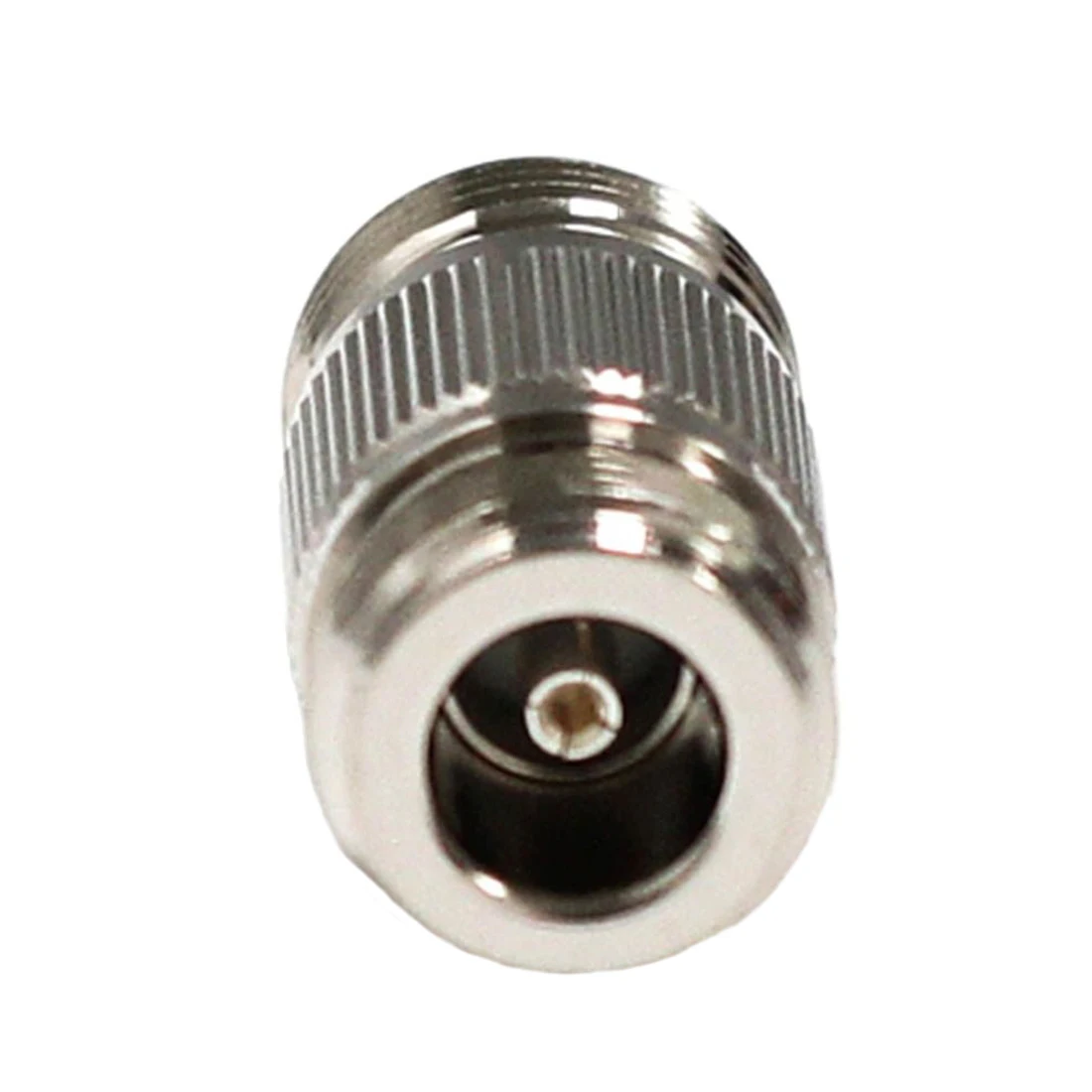 1pc N Female Jack to N Female Jack RF Coax Adapter Convertor Straight  Nickelplated New Wholesale