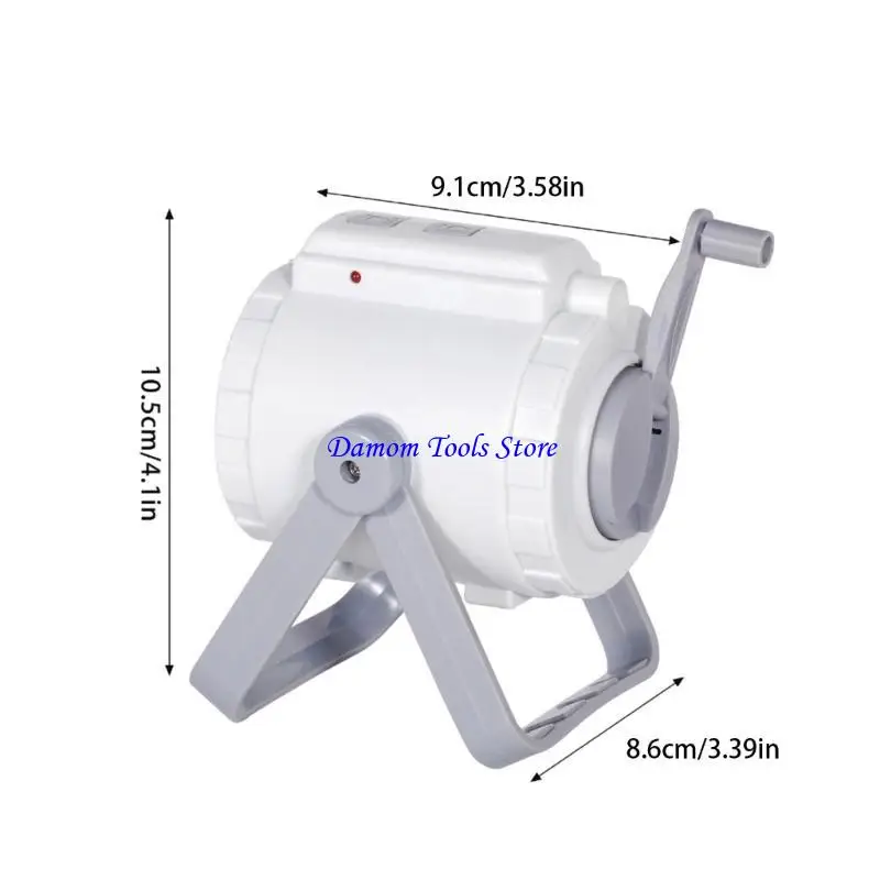 57BE Small Manual Powered Camping Lantern Waterproof Camping Light Long Beam