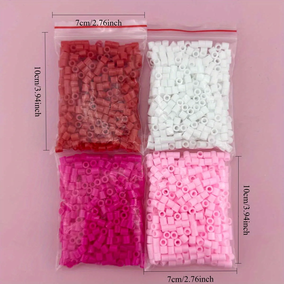 2000 ST/5 MM Zekering Kralen Pixel Puzzel Smelten Kralen Gemengde Kleur Hama Kralen Hoge Kwaliteit Diy Nail Plaat aanvullende OPP Zak