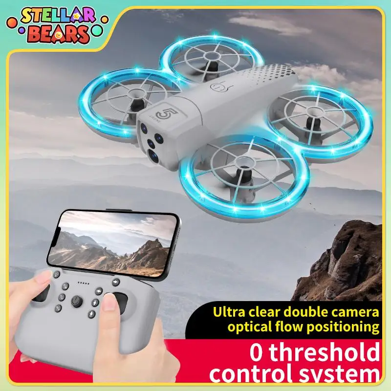 

2.4G Mini Drones with Camera Children Toys Rc Quadcopters Racing Drone Remote Control Aircraft LED Lights Rc Drone Toys for Boys