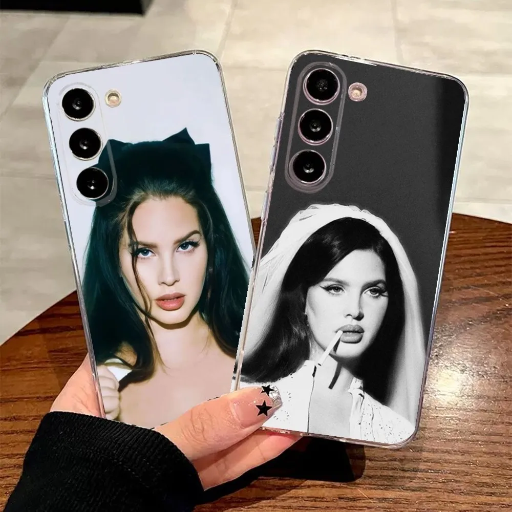 L-Lana D-Del Rey Famous-S Singer  Phone Case For Samsung A13,70,52,51,40,31,50,20,21S,12,10,Note20 Ultra,,Soft Transparent Case