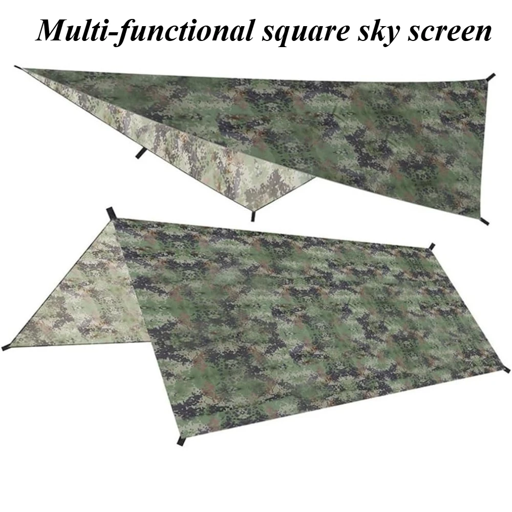 خيمة مظلة مقاومة للماء، ستارة مطر للتخييم والتنزه سيرًا على الأقدام وأرجوحة الشاطئ #1