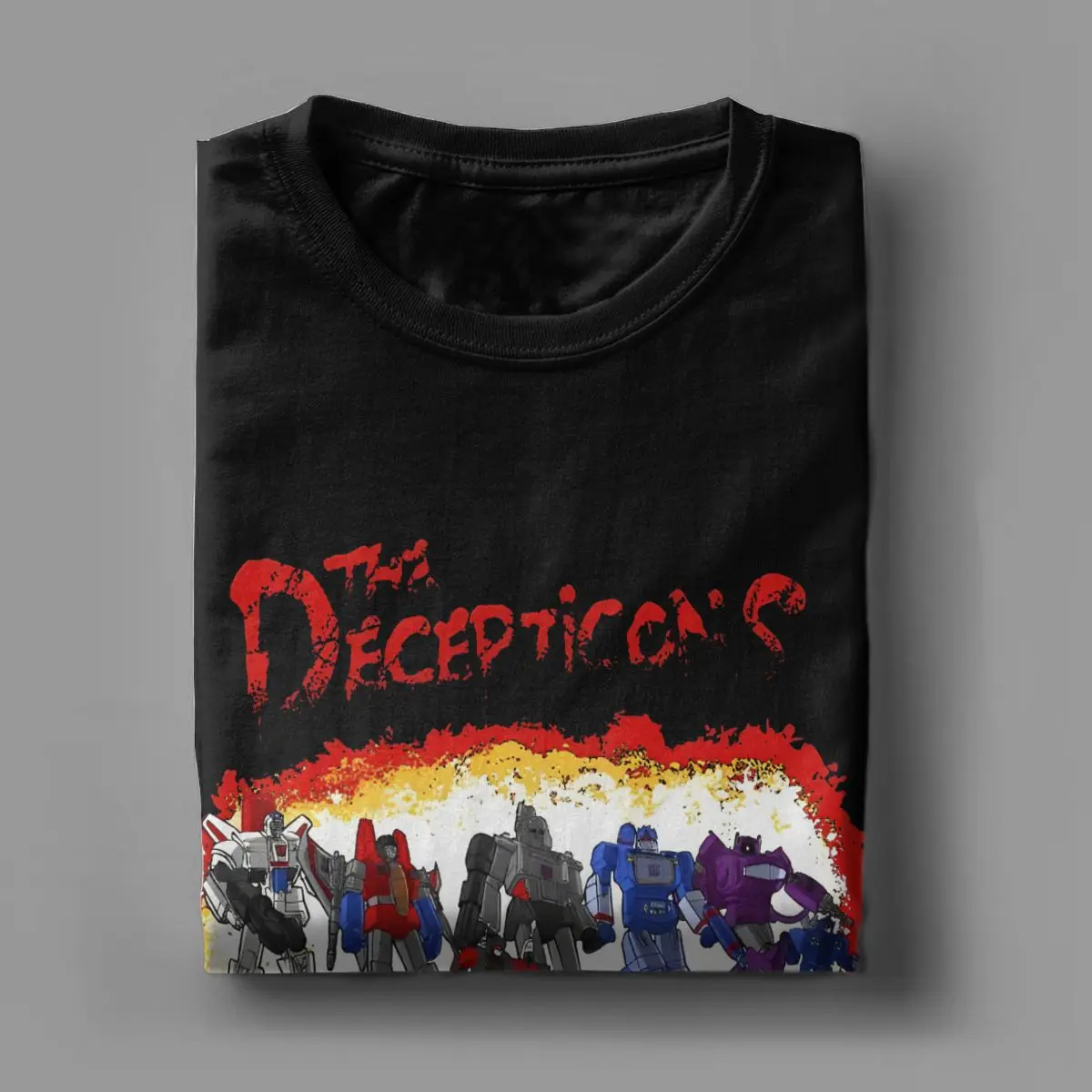 Summer Men Women's The Decepticons TRANSFORMERS T Shirts Merch Pure Cotton T-shirt Clothes Novelty Tee Shirt