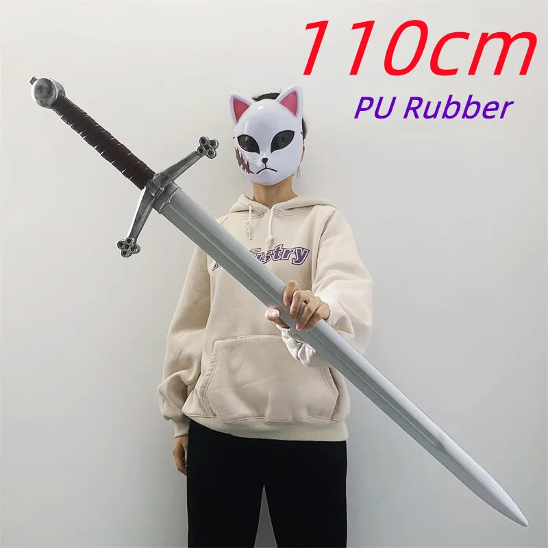 Big Paladin Sword 1:1 Cosplay Wild Hunt Eredin Sword Alice Aerondight Prop Role Play Gift Rubber Double Dragon Sword Wizard