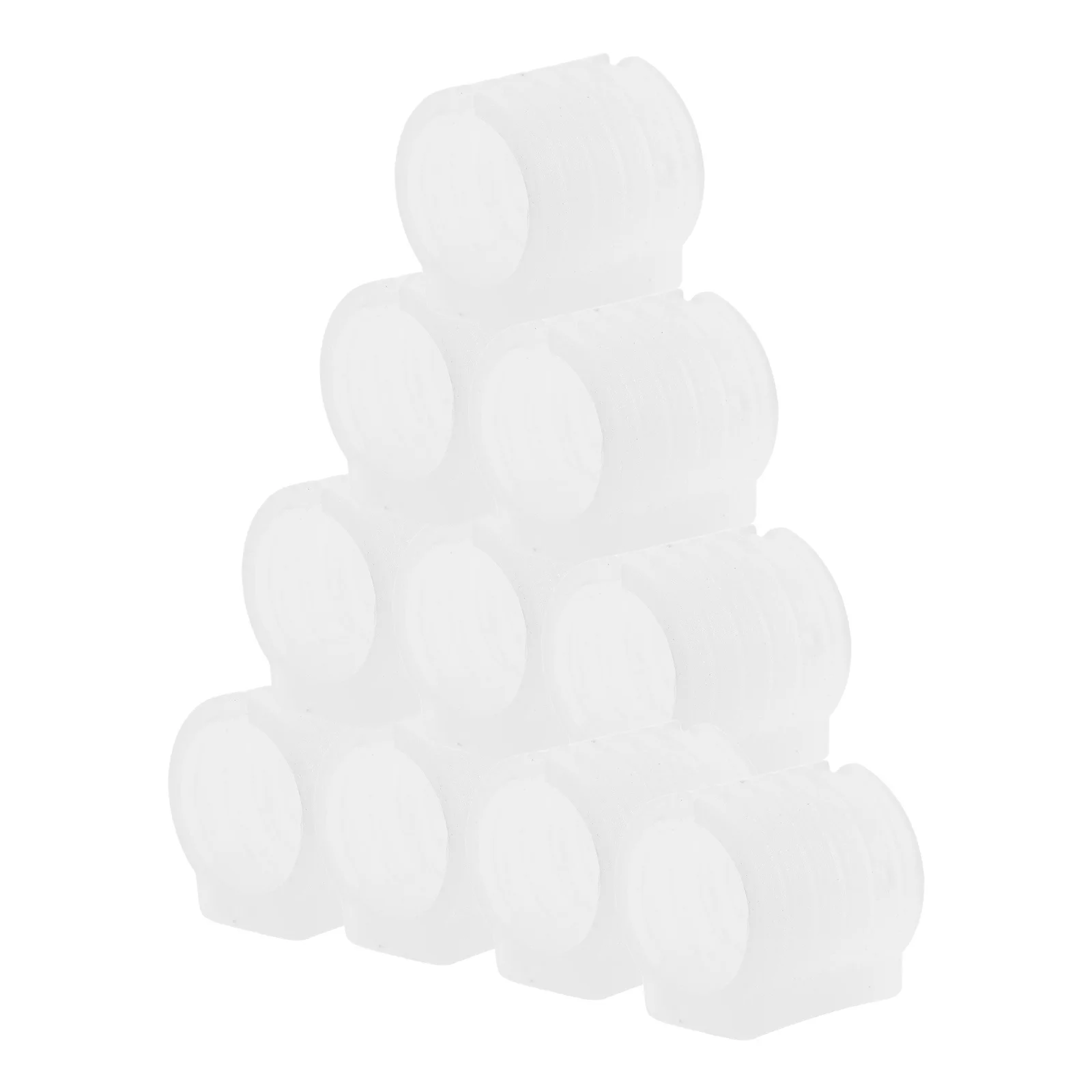 

10Pcs Arch Shape Chair Leg Covers U Shaped Plastic Tubing Caps 19mm Noise Reduction Furniture Pads Chiar Foot Cover