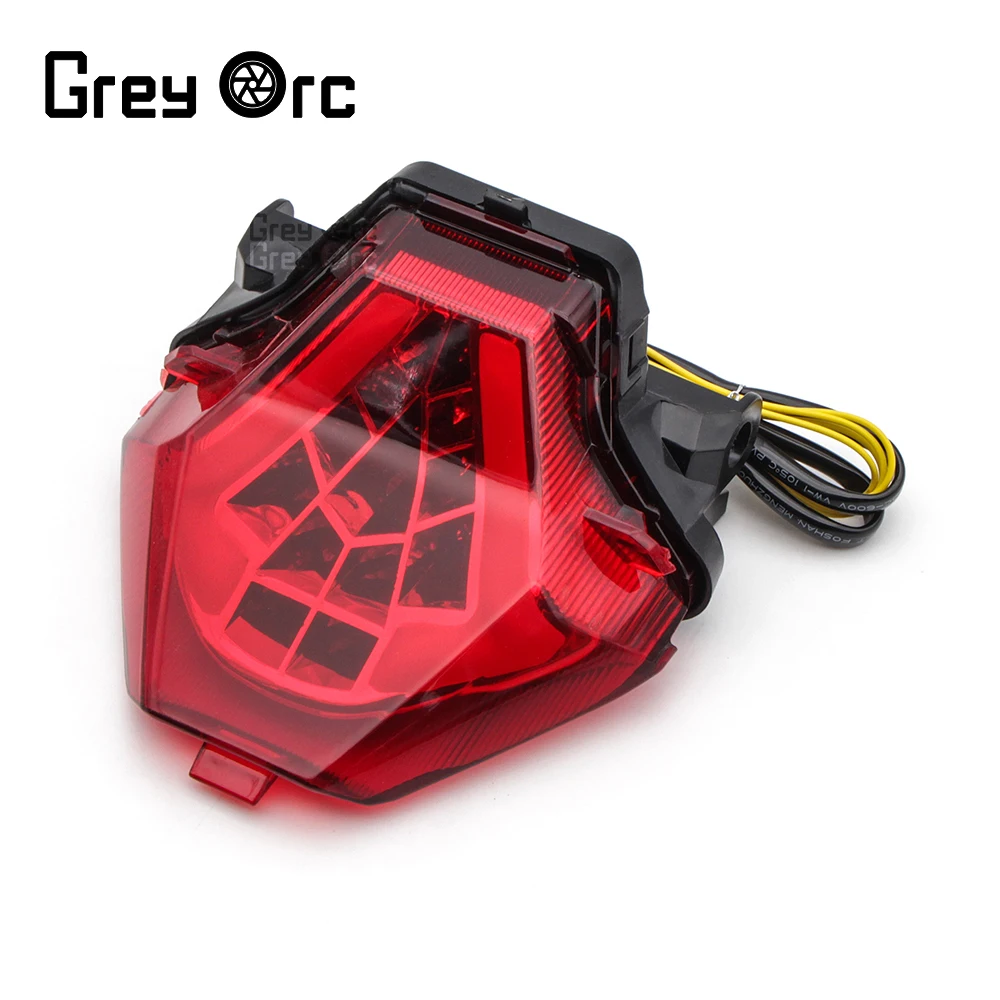 Moto LED Fanale posteriore posteriore Integrazione segnale freno per YAMAHA YZF R25 R3 MT 25 MT 03 MT 07 FZ07 Accessori