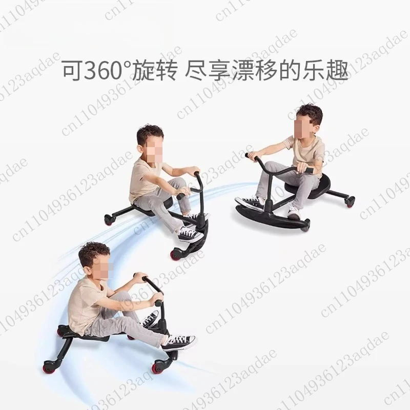Children's Twist Car Boys and Girls Silent Rocking Car Toy  Old Anti-Rollover Scooter