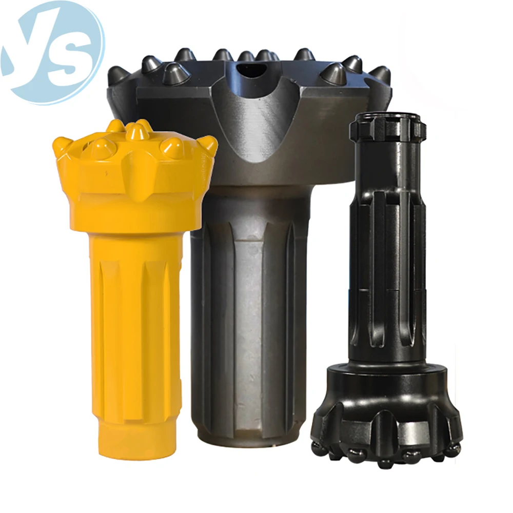 High Quality DTH Drill Bits 90/105/110/130mm Carbide Button Rock Drilling Bits for Mining Blasting, Water Well Drilling