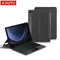 Funda con teclado mágico para Samsung Galaxy Tab S9 FE 2023 10,9 ""SM-X510 S9 11"" X710 Tab S10 FE 10,9 X520 Tablet cubierta de teclado inteligente