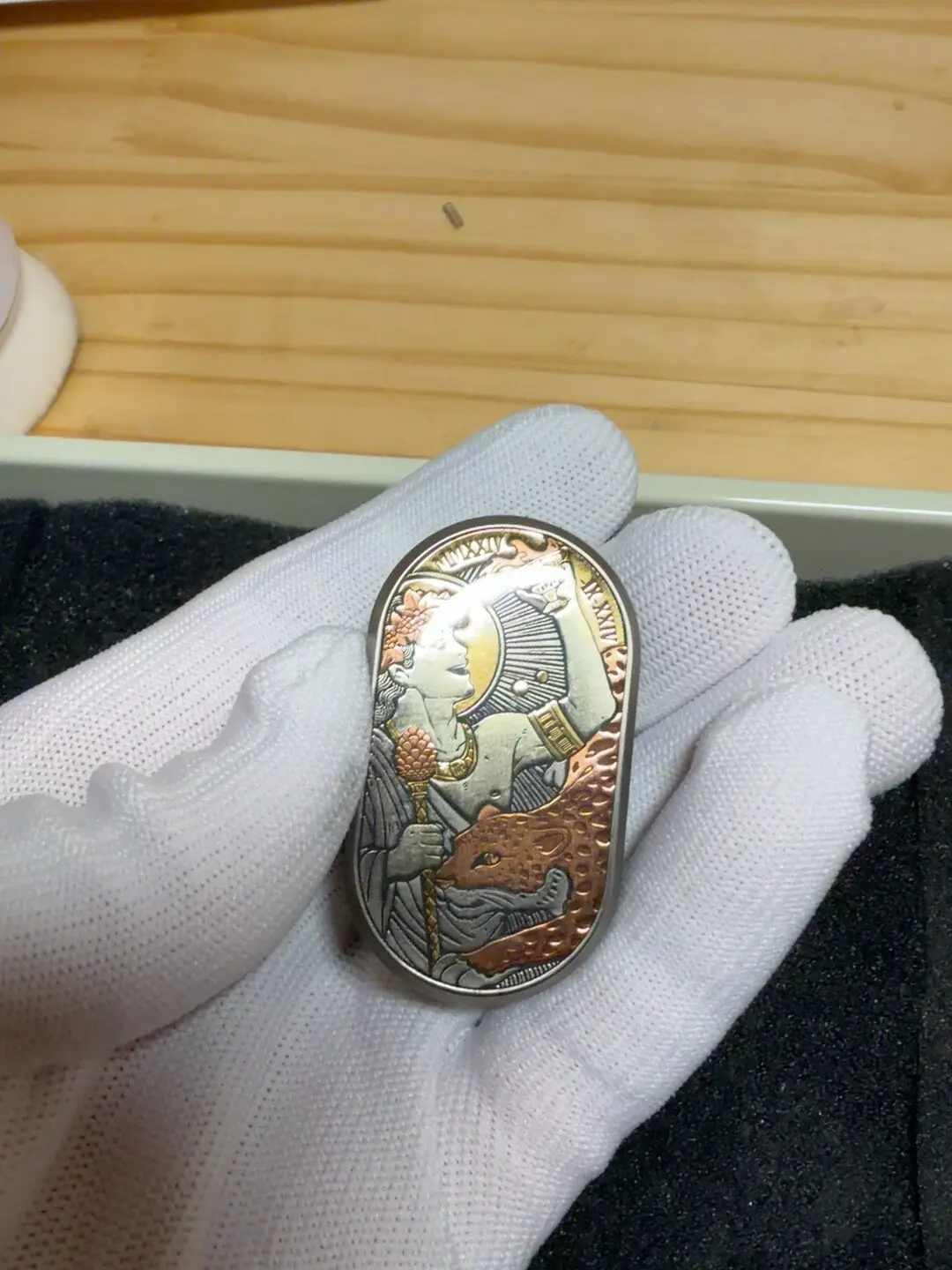 Used EDC Peptide Bacchus Fanzi 2.8 The Back of The Sealed Crystal in The Past Is Restored To Color + Debugging High and Low