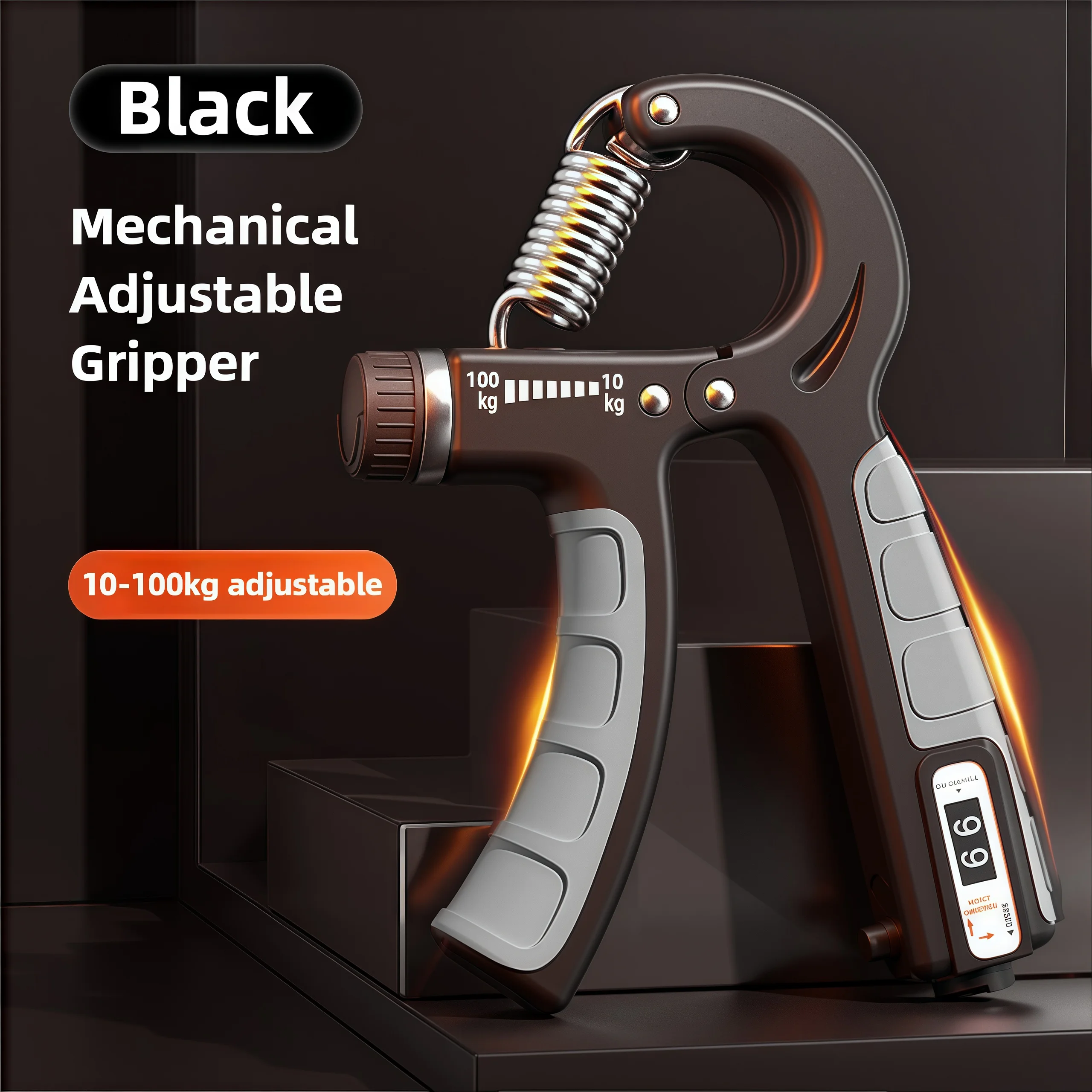 Grip Strength Trainer Onderarmversterker Handknijper Verstelbare weerstand Handgreepversterker voor spieropbouw