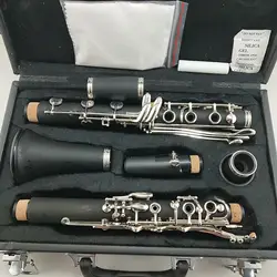 French Clarinet G Key Hard rubber With Case Good material and sound Band