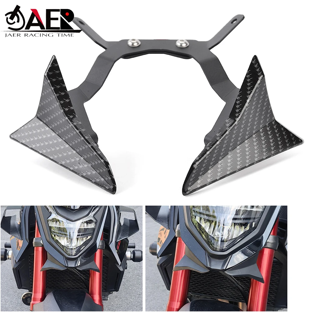 Motorcycle Front Wing Fixed wing Spoiler Deflector Fairing Frontal Wing for Honda CB750 2023 2024 2025