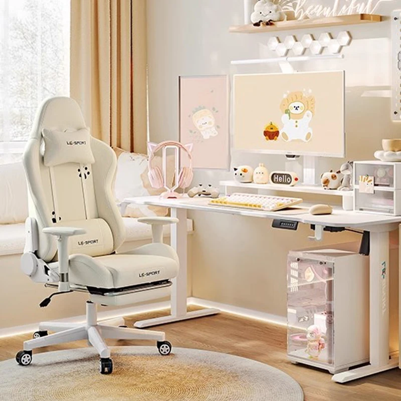 Executive Luxury Office Chair White Office Universal Hardwood Floor Chair Nordic Design Cadeiras De Escritorio Furniture