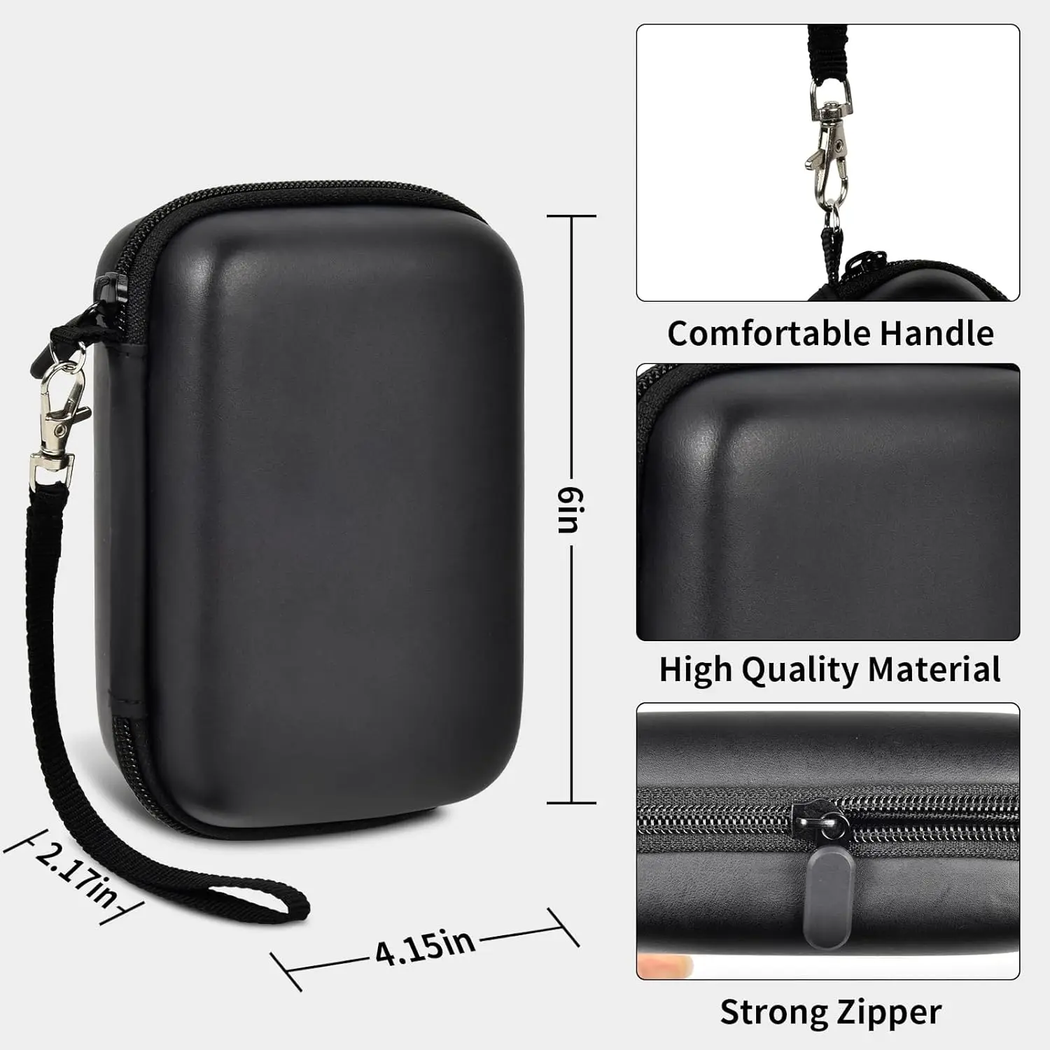 Handheld Game Console Case Bag Carrying Case Cover for Anbernic RG35XX RG353V RG353VS Portable Hard Travel Bag Game Accessories