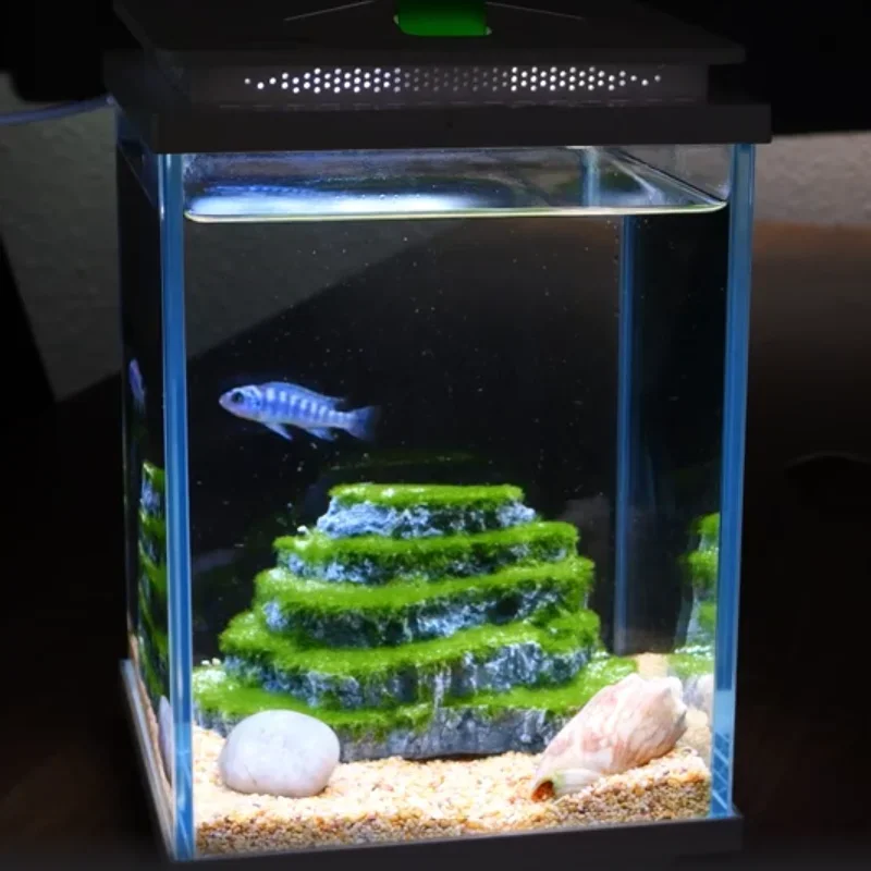 Decoration Fish Tank Terrace Aquascaping Mountain