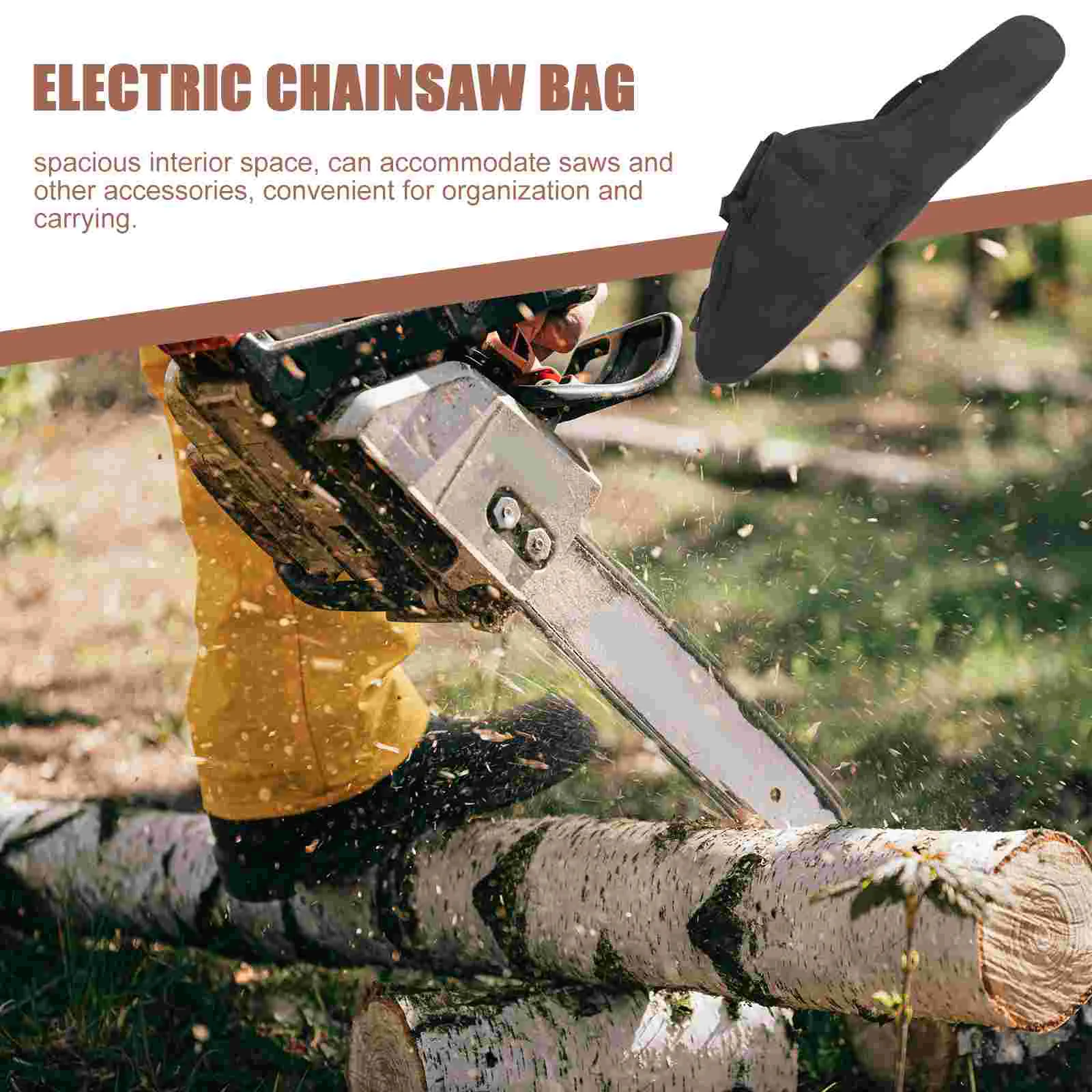 Suitcase Chainsaw Storage Bag Carriers Accessory High Capacity Bags Carry Pouch Black Portable Electric