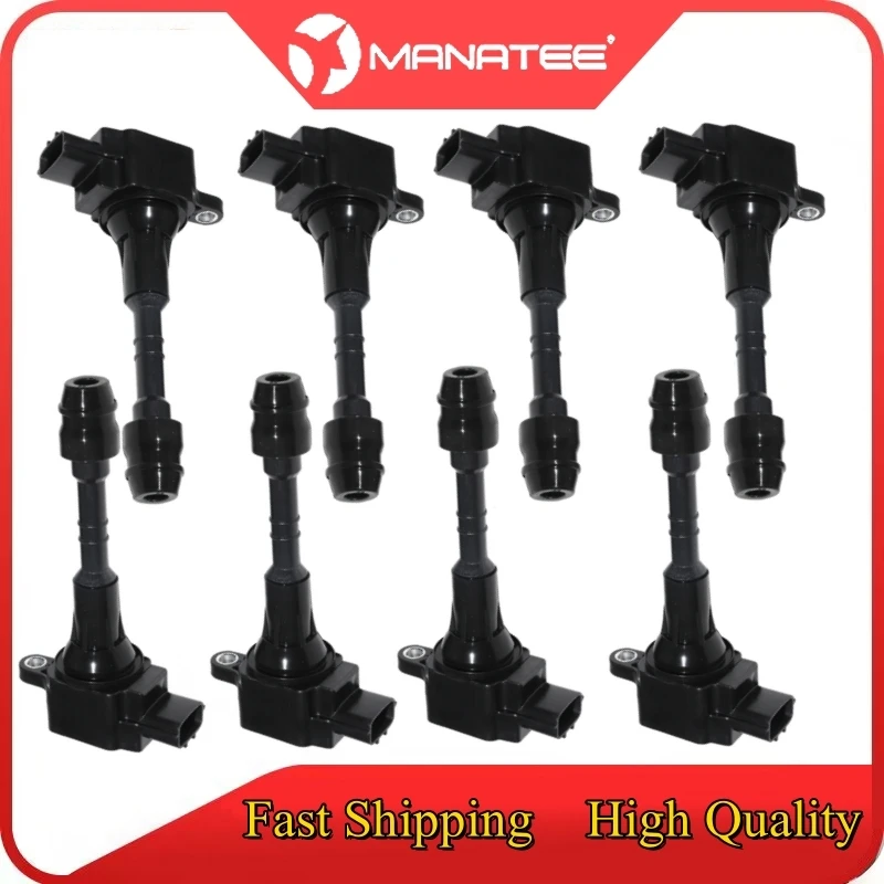 

8 Pics Ignition Coil FOR NISSAN INFINITI FX45 2003-2008 M45 2003-2004 2006-2010 Q45 2002-2006 V8 4.5L 22448AR210 22448AR215