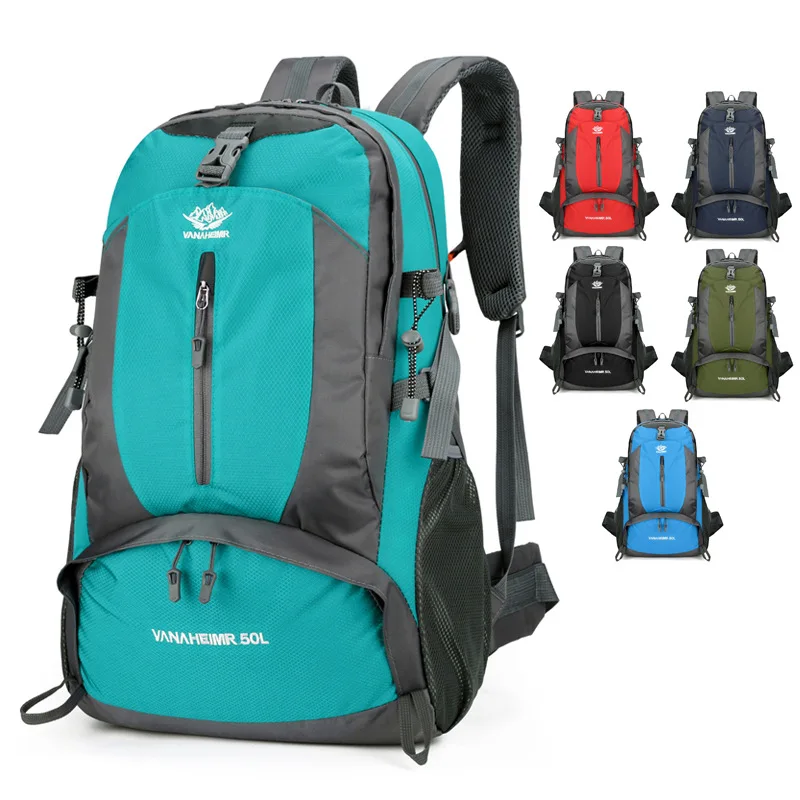 50L Outdoor Hiking Backpack New Model Sports Travel Large Capacity Double-Shoulder Bag for Mountain Climbing And Camping