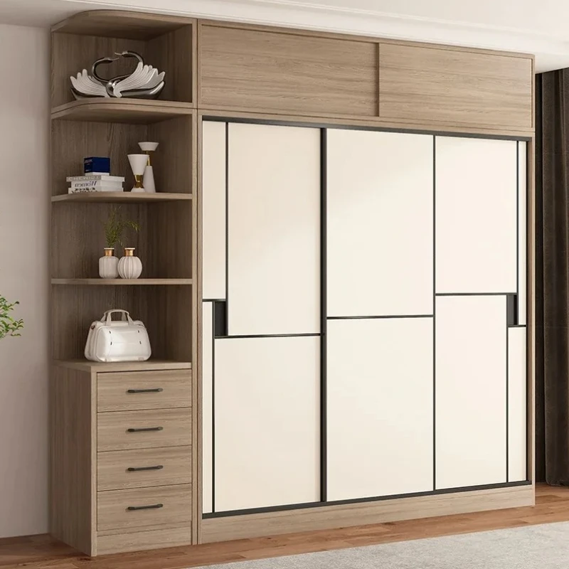 Nordic Shelve Wardrobe Multilayer Frame Luxury Room Open Closets Wardrobes Storage Cabinet Roupeiros De Quarto Bedroom Furniture