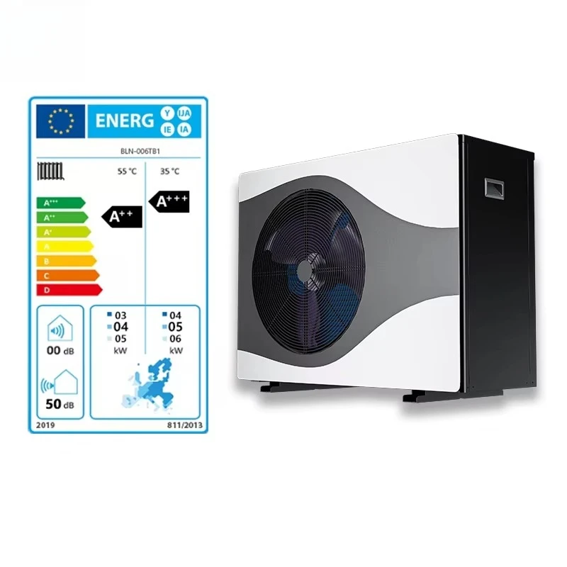 

Инверторный моноблочный тепловой насос R32 A+++ 10 кВт для теплого пола с сертификатом TUV