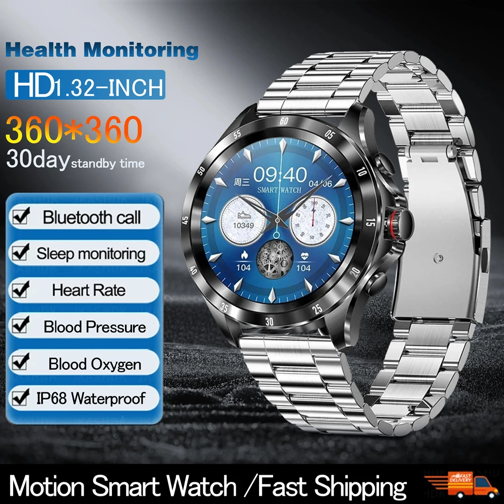 2024 Ultra large high-definition display screen Bluetooth call watch with multiple sports modes health observation smartwatch